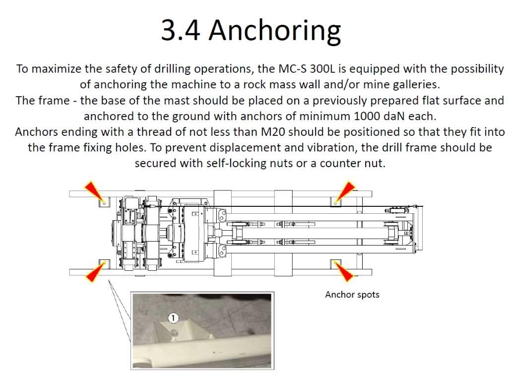 Comacchio MCS 300L Tunnel og underjordisk boringsudstyr