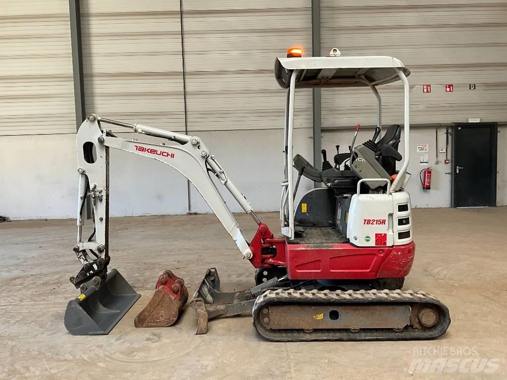 Takeuchi TB 215 R Minigravemaskiner