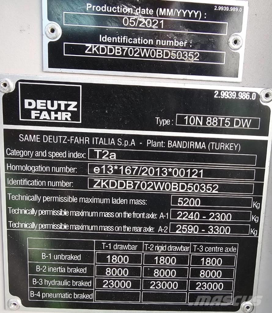Deutz-Fahr 5090 Traktorer