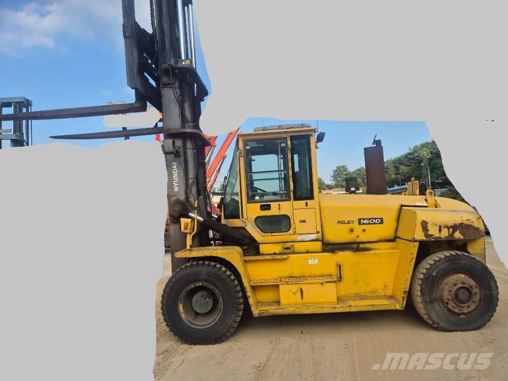 Hyundai 160 D-7 E Diesel gaffeltrucks