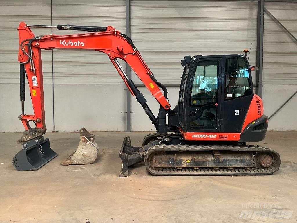 Kubota KX 080-4 A 2 Midi-gravemaskiner 7t - 12t