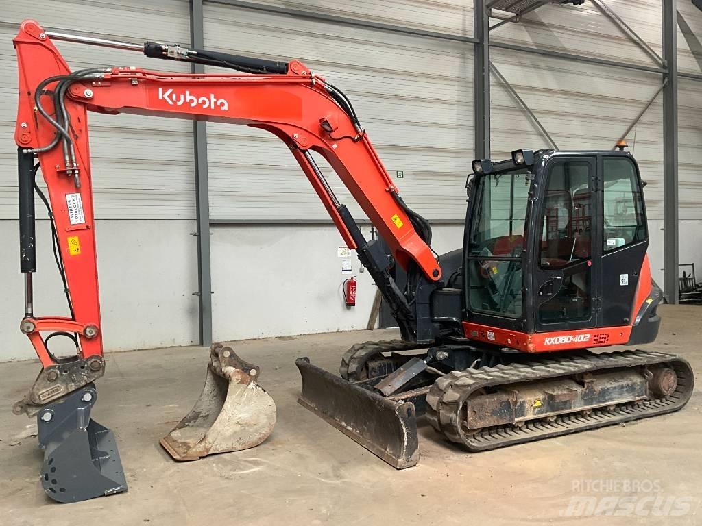 Kubota KX 080-4 A 2 Midi-gravemaskiner 7t - 12t