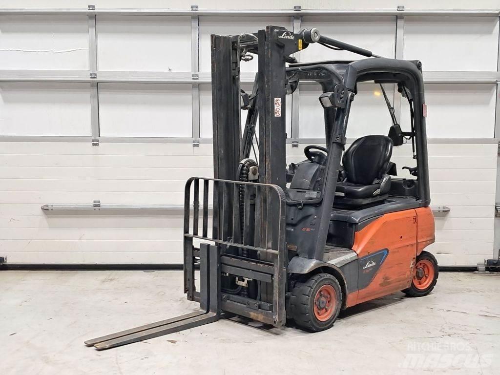 Linde E16P-02 El gaffeltrucks