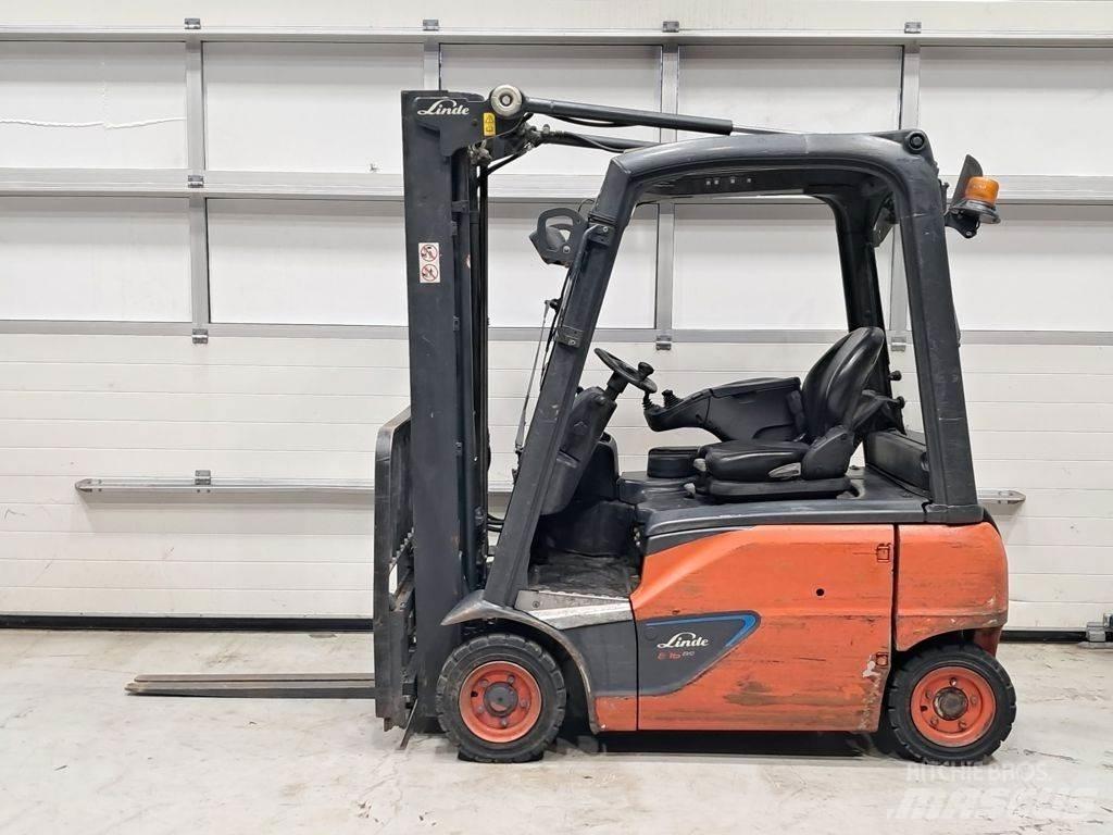 Linde E16P-02 El gaffeltrucks