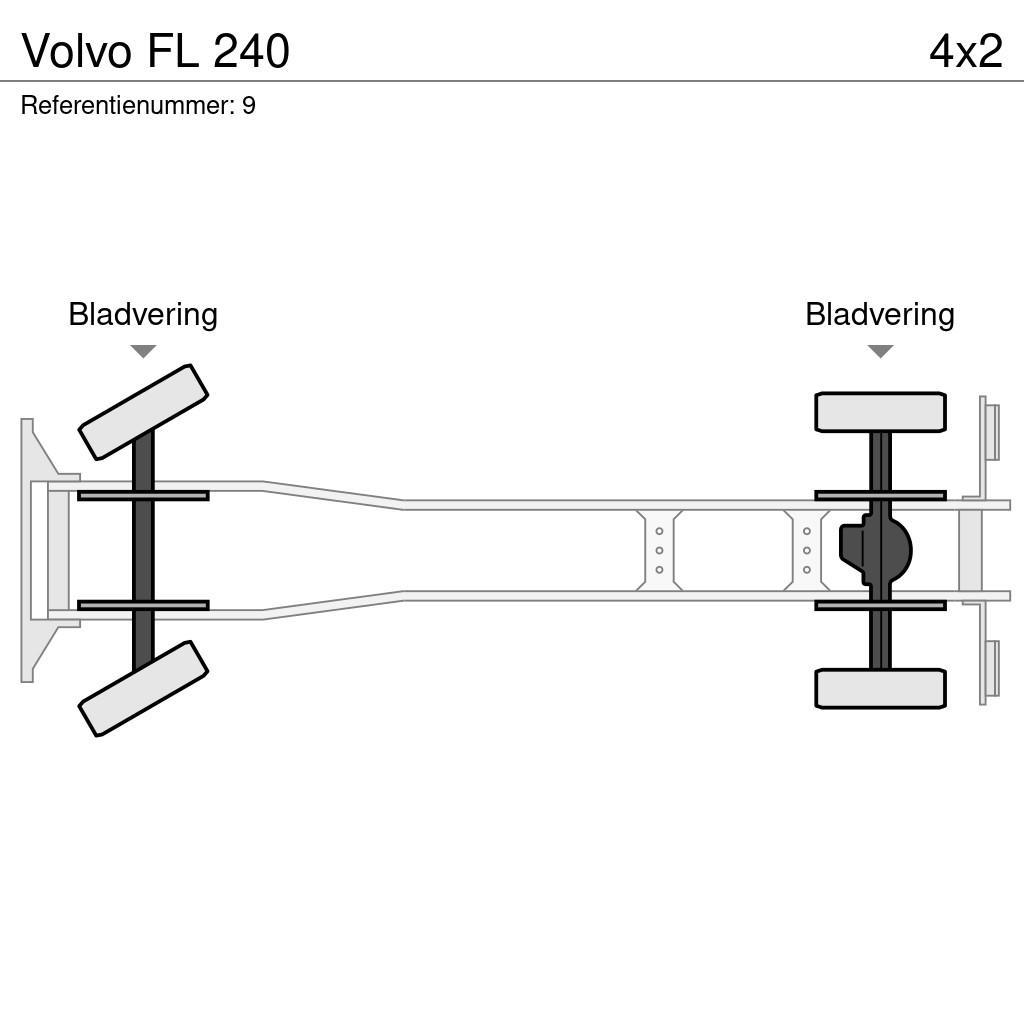 Volvo FL 240 Lastbiler med tip