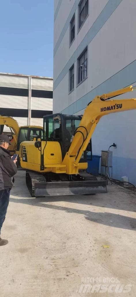 Komatsu PC 56-7 Gravemaskiner på larvebånd