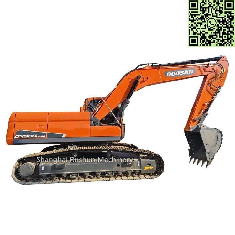 Doosan DX300 Gravemaskiner på larvebånd