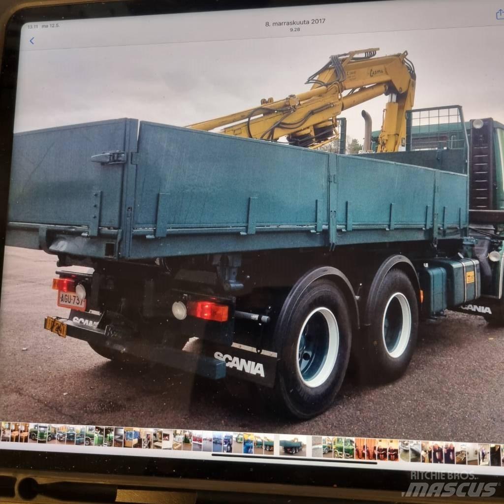 Scania R 142 HL Demonterbare/wirehejs lastbiler