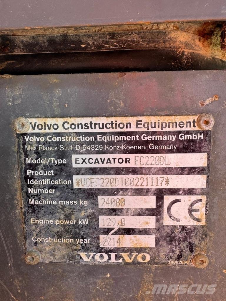 Volvo EC 220 DL Gravemaskiner på larvebånd