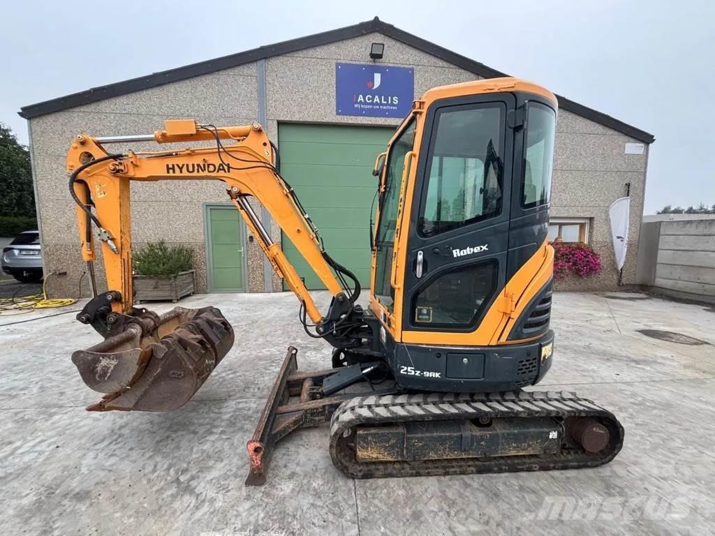 Hyundai R25Z Minigravemaskiner