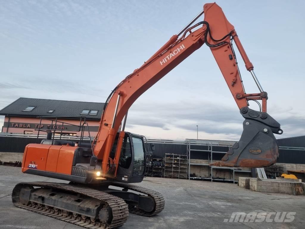 Hitachi 210 Gravemaskiner på larvebånd