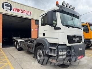 MAN TGS 26.360 Demonterbare/wirehejs lastbiler