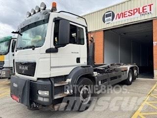 MAN TGS 26.360 Demonterbare/wirehejs lastbiler
