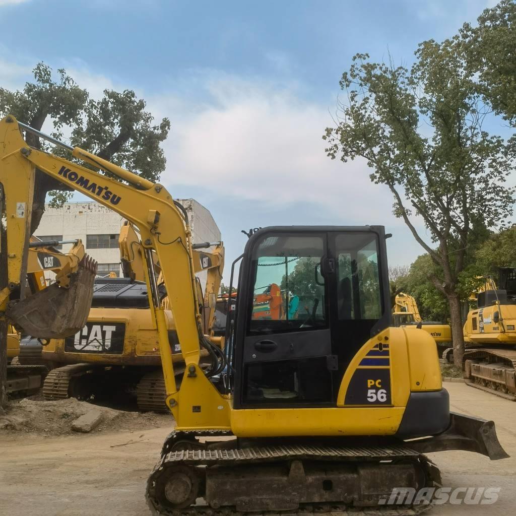 Komatsu PC56 Gravemaskiner på larvebånd