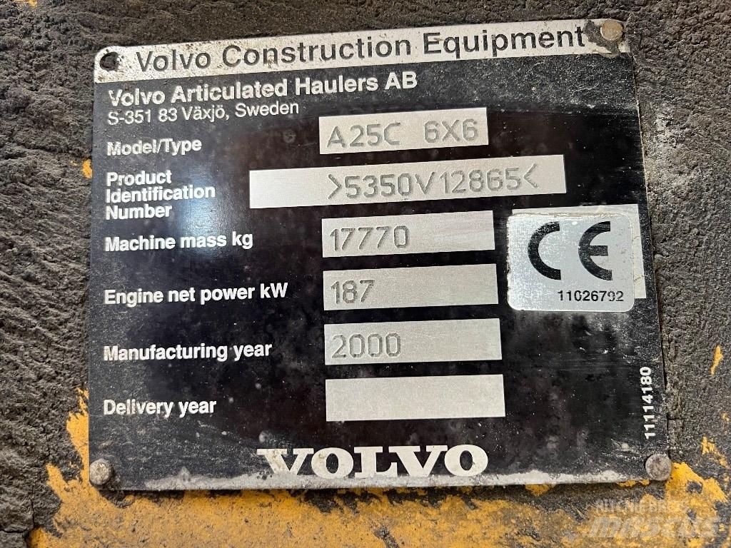 Volvo A25c Terrængående lastbiler