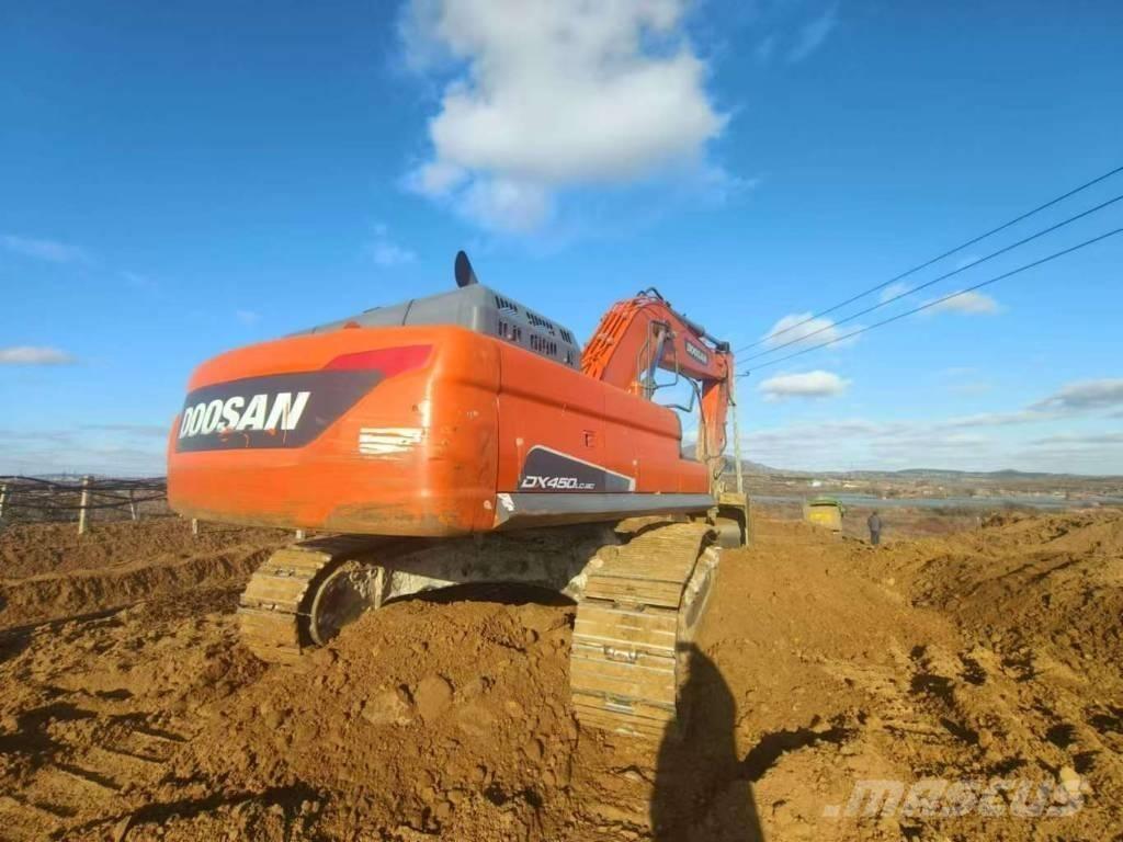 Doosan DX 450 LC-9 Amfibiegravemaskine