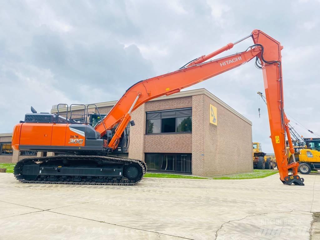 Hitachi ZX 300lc-7 Gravemaskiner med lang gravebom