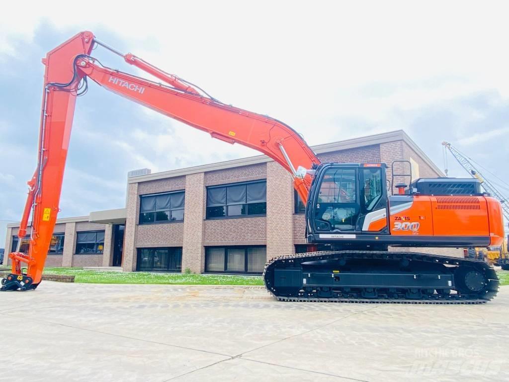 Hitachi ZX 300lc-7 Gravemaskiner med lang gravebom