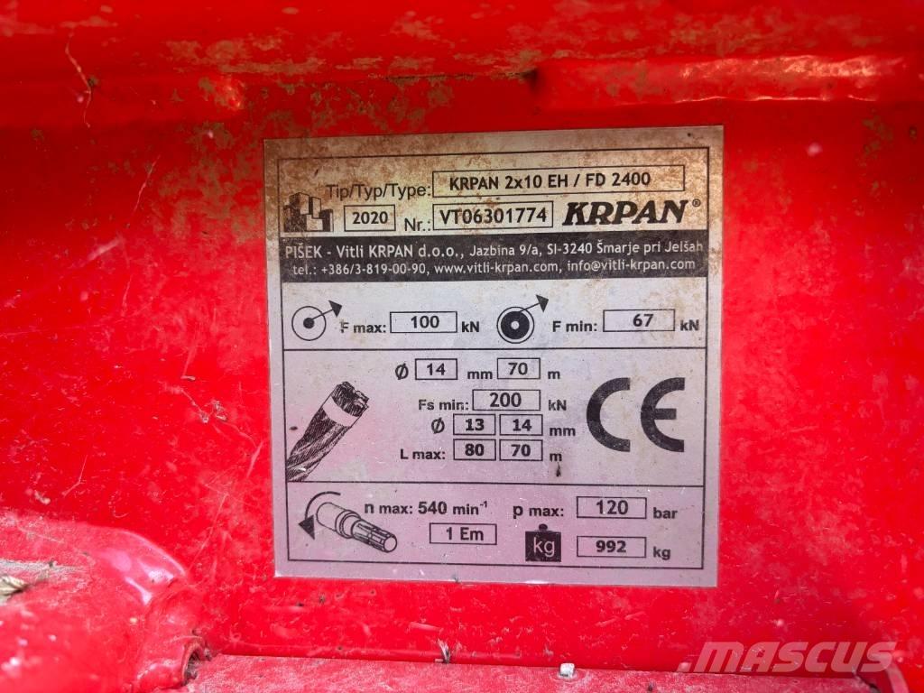 Krpan 2x10EH Kombi skovnings-udkørselsmaskiner