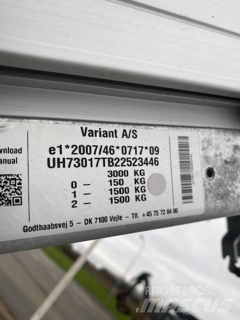 Variant TB3017 Anhænger med tip
