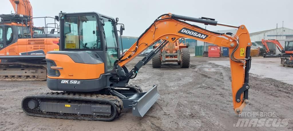 Doosan DX 50 Z Gravemaskiner på larvebånd
