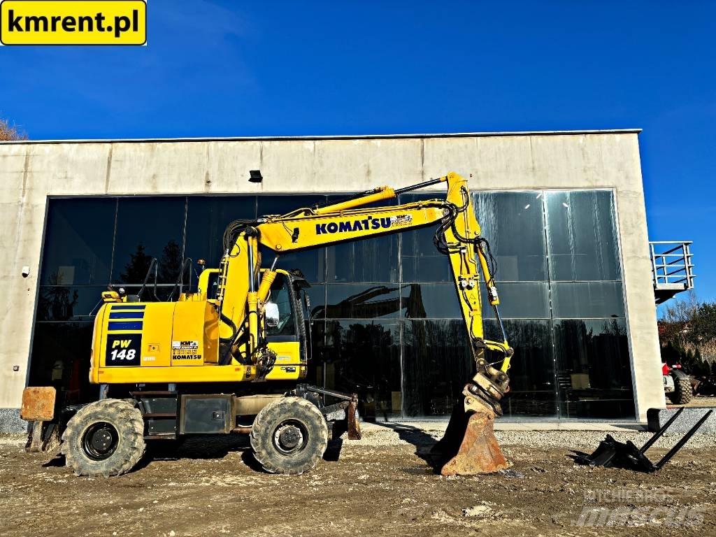 Komatsu PW 148-10 Gravemaskiner på hjul