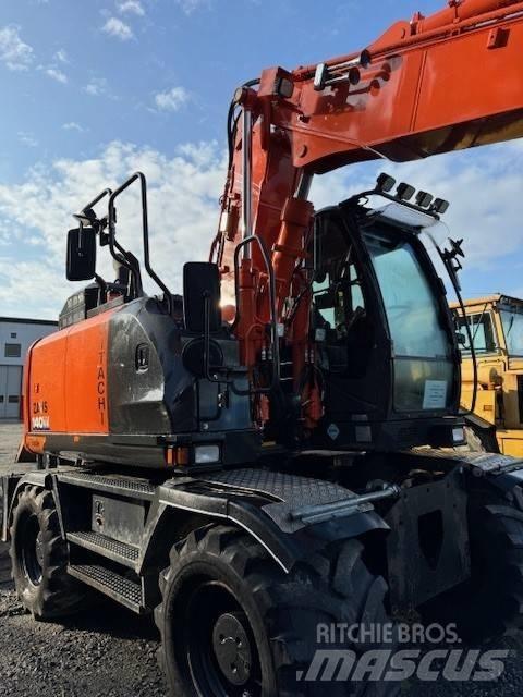 Hitachi ZX 140 W-6 Gravemaskiner på hjul