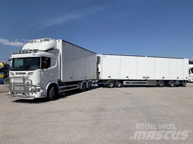 Scania R520 6x2 Fast kasse