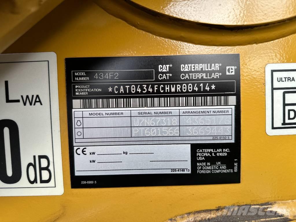 CAT 434 F Rendegravere