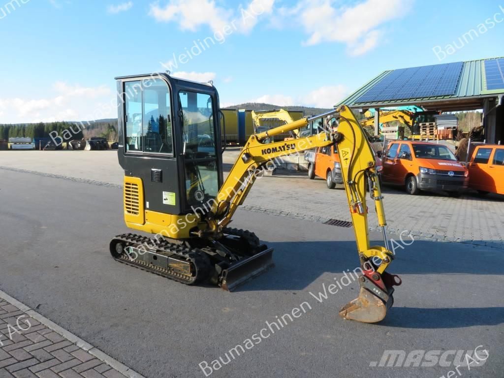 Komatsu PC 16 R-3HS Minigravemaskiner