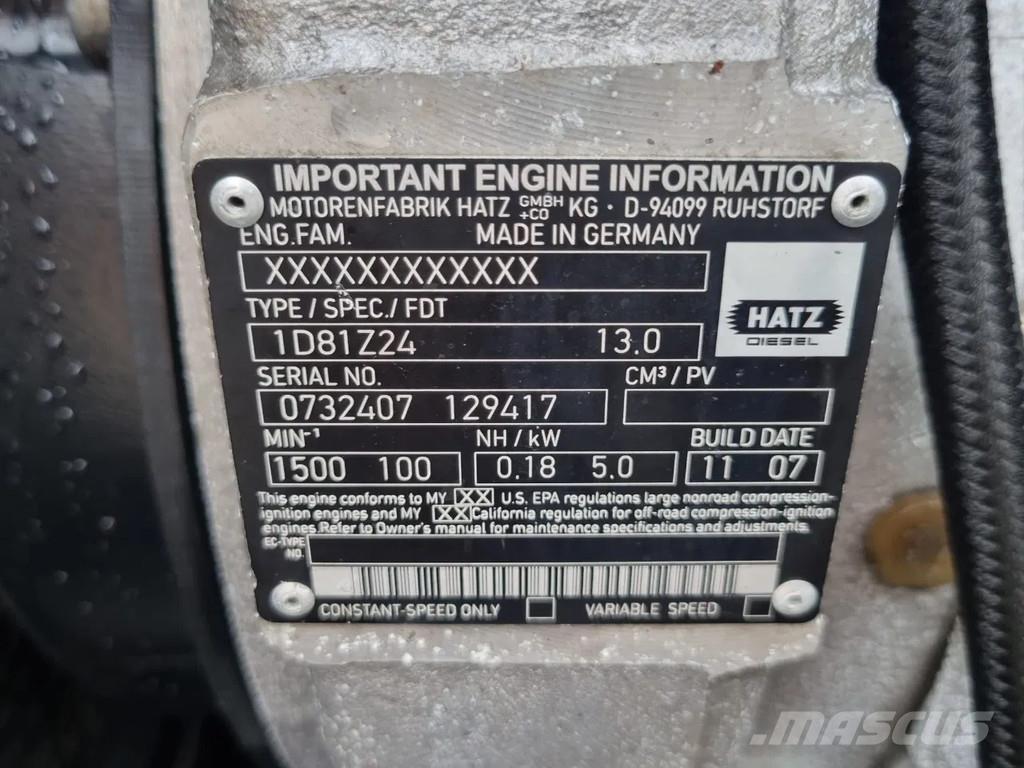 BBA BA100K D193 Vandpumper