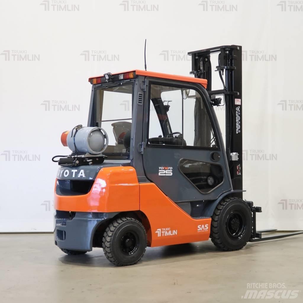 Toyota 02-8FGF25 LPG gaffeltrucks