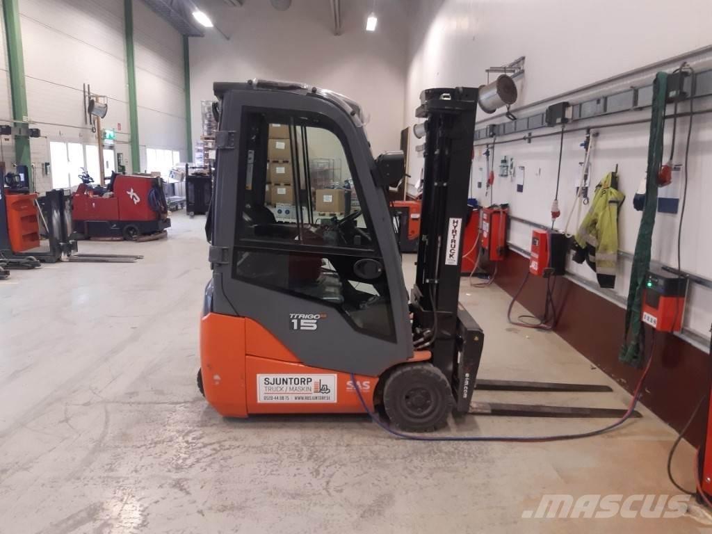Toyota 8FBE15T El gaffeltrucks