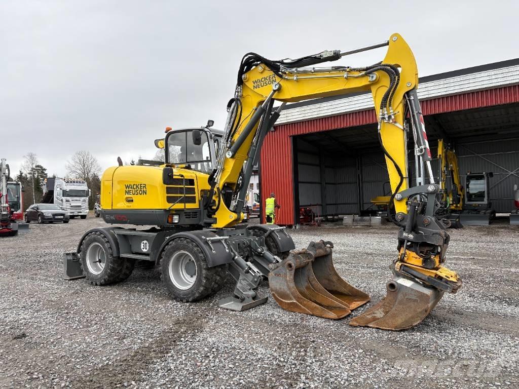 Wacker Neuson EW100 Gravemaskiner på hjul