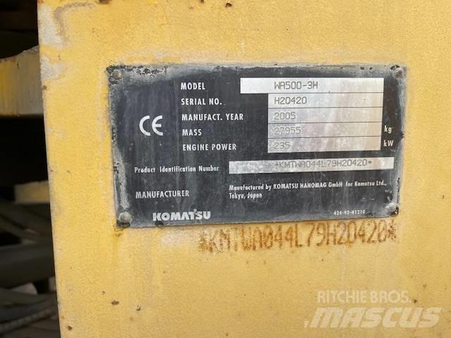 Komatsu WA 500-3H Læssemaskiner på hjul