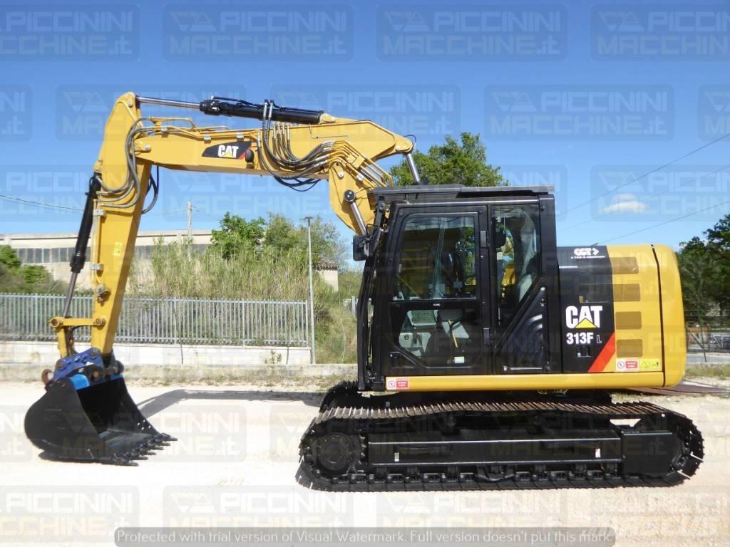 CAT 313FL Gravemaskiner på larvebånd