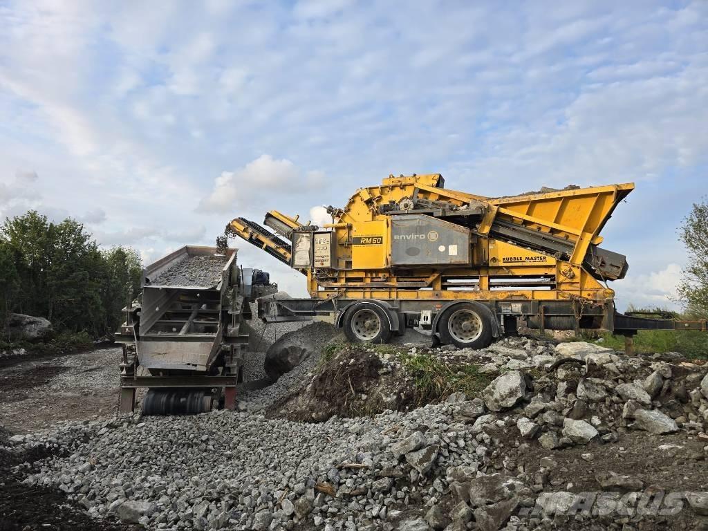 Rubble Master RM 60 Knusere - anlæg
