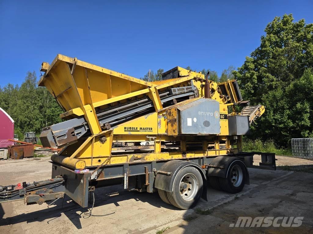 Rubble Master RM 60 Knusere - anlæg