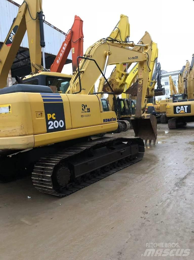 Komatsu 200-7 Gravemaskiner på larvebånd