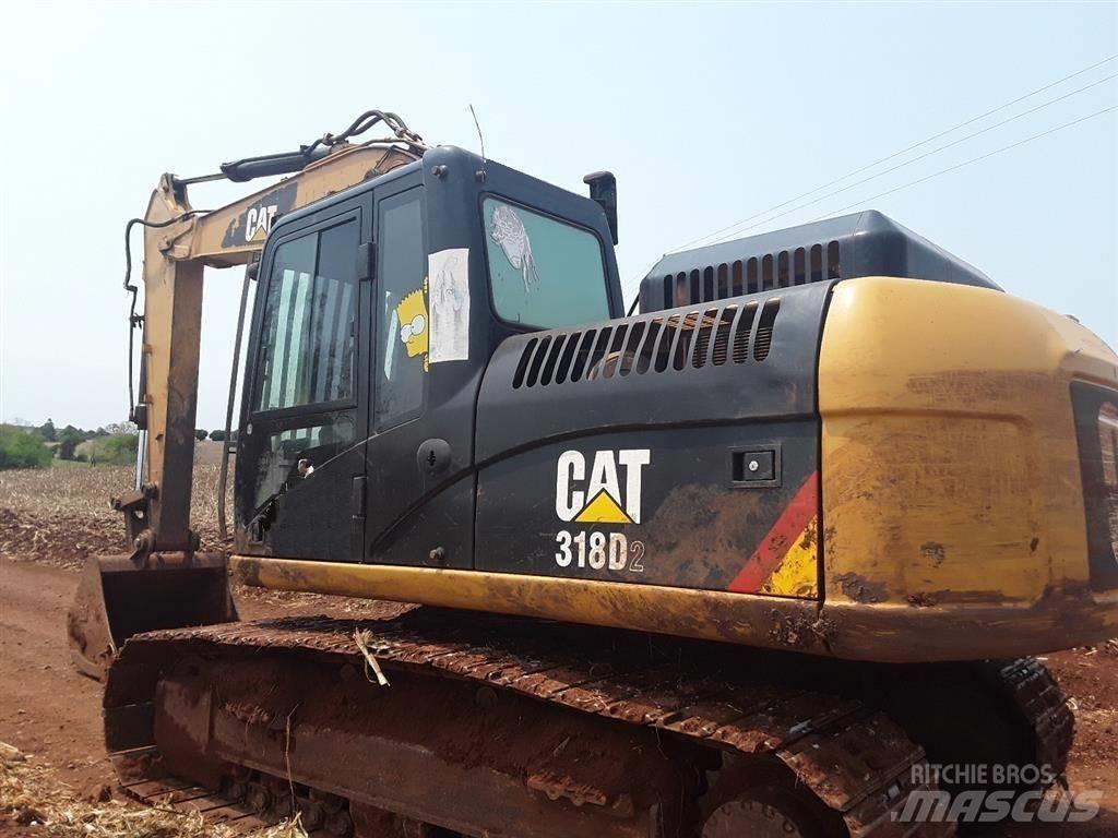 CAT 318D2L Gravemaskiner på larvebånd