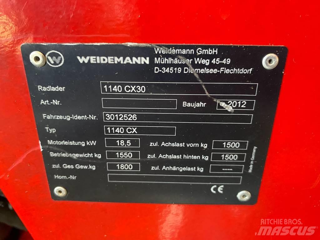 Weidemann 1140 CX30 Læssere