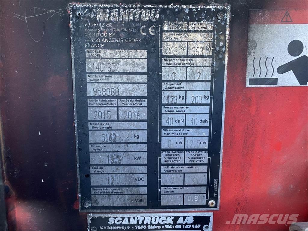 Manitou 140SC Saxlifte