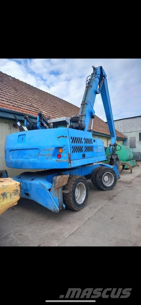 Fuchs MHL 320 Gravemaskiner på hjul