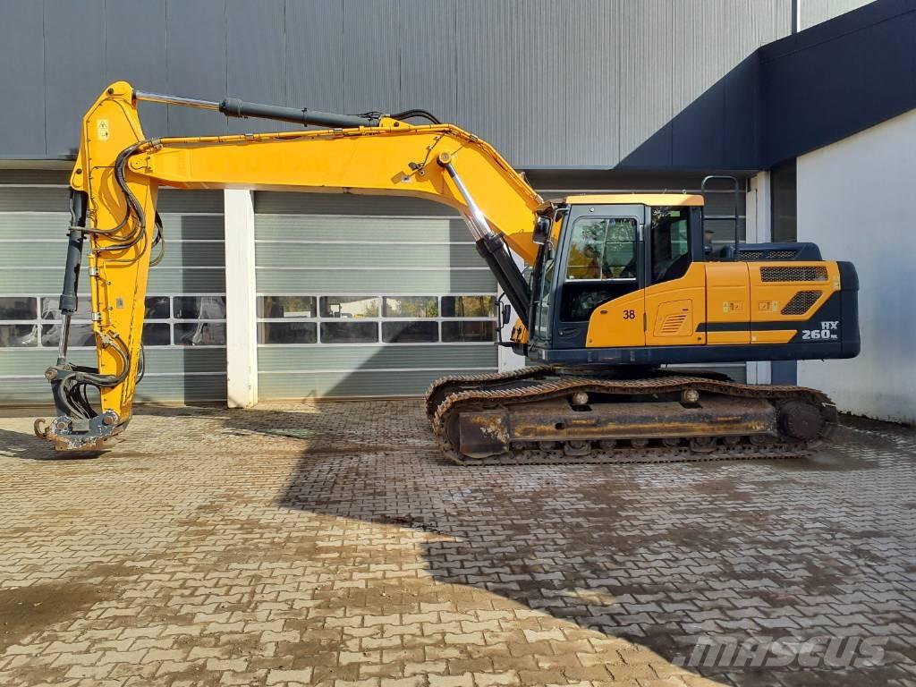 Hyundai HX260NL Gravemaskiner på larvebånd