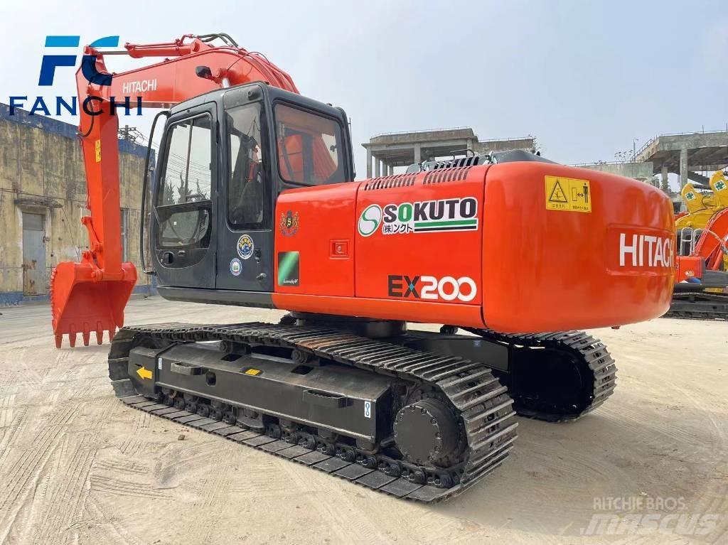 Hitachi EX 200 Gravemaskiner på larvebånd