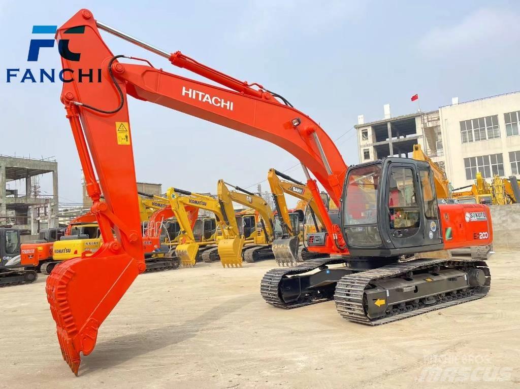 Hitachi EX 200 Gravemaskiner på larvebånd