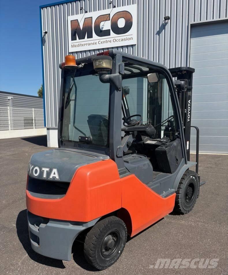 Toyota 02-8 FDF 25 Diesel gaffeltrucks