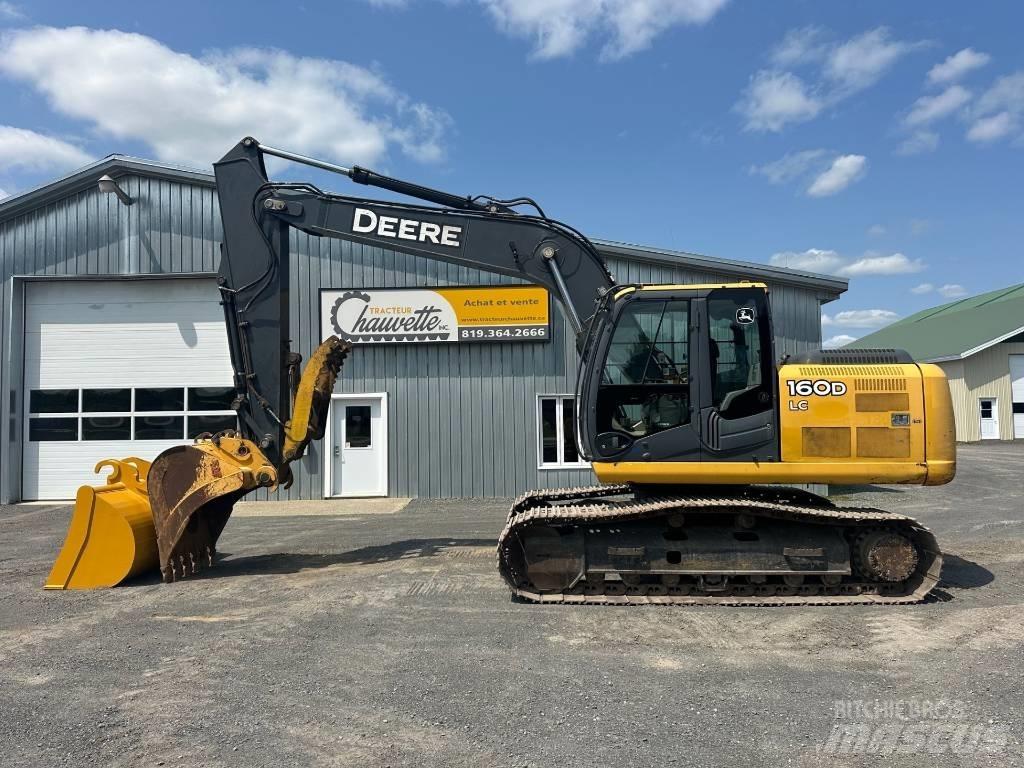John Deere 160 DLC Gravemaskiner på larvebånd
