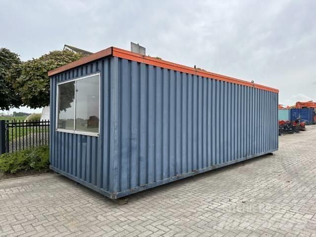  KANTOORUNIT BLAUW Bygningsbarakker