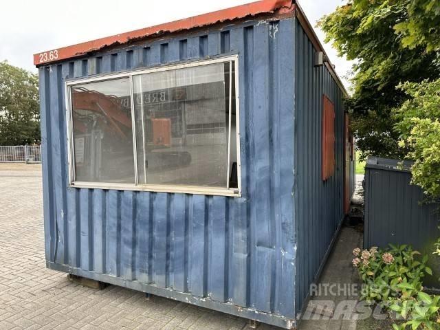  KANTOORUNIT BLAUW Bygningsbarakker
